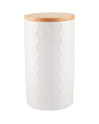 Large Embossed Storage Canister
