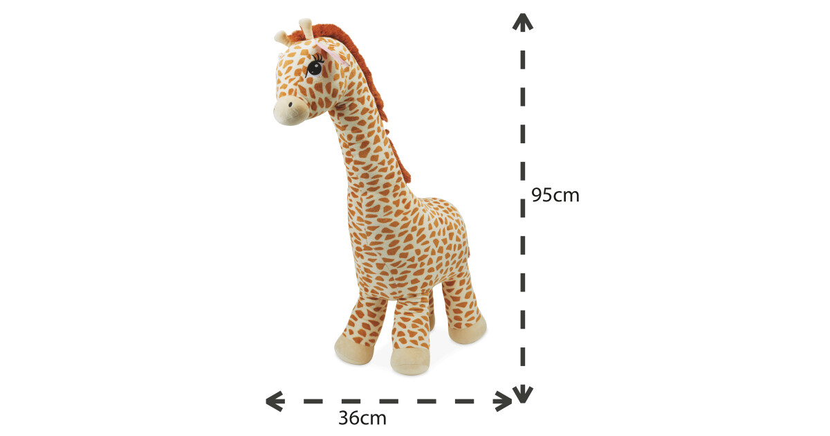 Large Giraffe Soft Toy - ALDI UK