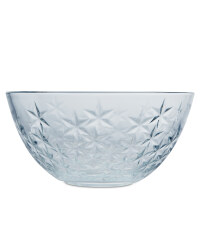 Large Glass Salad Bowl