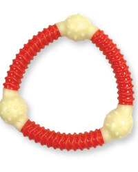 Large Nylon Ring Beef Dog Chew Toy