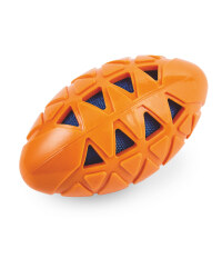 Large Orange Crunch Dog Toy