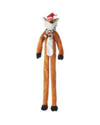 Large Plush Rope Fox Dog Toy