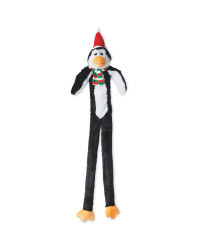 Large Plush Rope Penguin Dog Toy