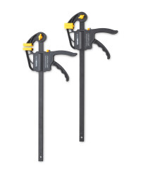 Large Ratcheting Bar Clamps 2-Pack