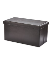 Home Creation Storage Pouffe - Brown