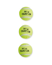 Large Tennis Balls 3 Pack