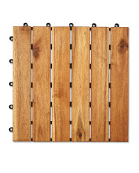 Parallel Wood Decking Tiles 40 Pack
