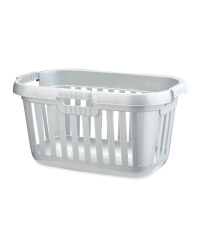 Laundry Basket - Silver
