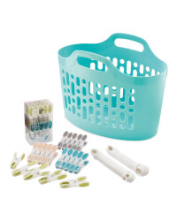 Laundry Caddy Set Teal