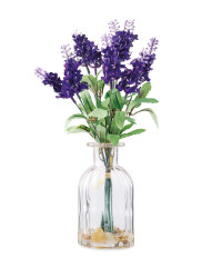 Lavender in Glass Vase
