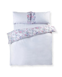Layla Pintuck Double Duvet Set