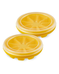 Lemon Ice Cube Tray 2 Pack