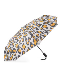 Leopard Avenue Automatic Umbrella