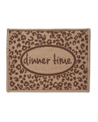 Leopard Print Feeding Mat