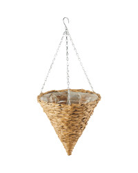 Light Cone Hanging Basket 12"