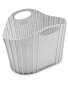 Light Grey Fold Flat Laundry Baskets