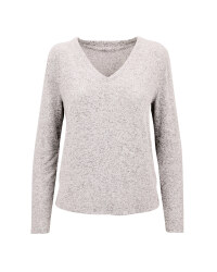 Light Grey Loungewear Shirt/Pullover