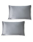 Light Grey Silk Pillowcase 2 Pack