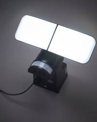 Lightway Solar Outdoor Spotlight - Black