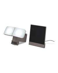 Lightway Solar-powered Spotlight - Grey