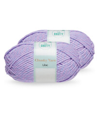 So Crafty Lilac Chunky Yarn 2 Pack