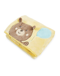 Lily & Dan Baby Bear 3D Baby Blanket