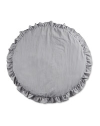 Lily & Dan Baby Ruffle Mat - Dark Grey