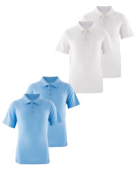 Lily & Dan Boys' Polo Shirt 2-Pack