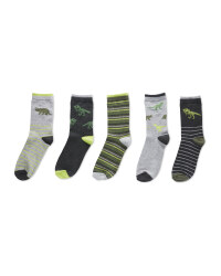 Lily & Dan Dino Socks 5 Pack