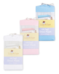 Lily & Dan Fitted Cot Bed Sheet