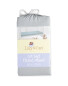 Lily & Dan Fitted Jersey Cot Sheet - Grey