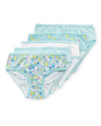 Lily & Dan Girls' Parrots Briefs