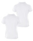 Lily & Dan Girls' Polo Shirts 2-Pack - White