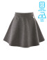 Lily & Dan Grey Jersey Skirt