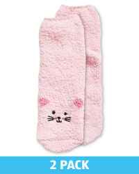 Lily & Dan Kid's Cat Slipper Socks