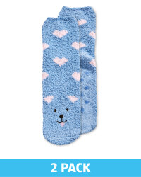 Lily & Dan Kid's Dog Slipper Socks