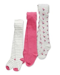 Lily & Dan Kid's Flamingo Tights
