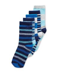 Lily & Dan Kids' Stripe Sock 5 Pack