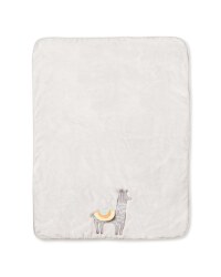 Lily & Dan Llama Baby 3D Blanket