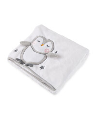 Lily & Dan Penguin 3D Baby Blanket