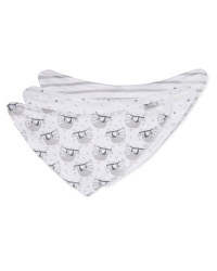 Lily & Dan Sloth Dribble Bibs 3 Pack