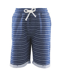 Lily & Dan Striped Sweat Shorts