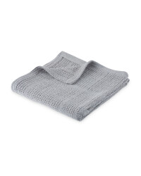 Lily & Dan Cellular Blanket - Grey