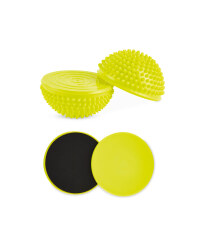 Lime Core Sliders & Balance Pods