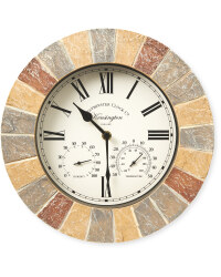 Oyster Kensington Outdoor Wall Clock