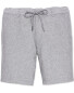 Avenue Men's Linen Blend Shorts - Grey