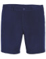 Avenue Men's Linen Blend Shorts - Navy