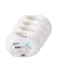 Linen Ivory Natural Yarn 4 Pack