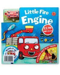 Little Fire Engine Board & Book