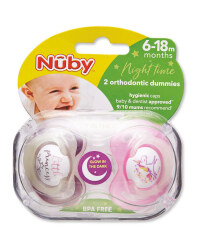Little Princess Soothers 6-18 Months